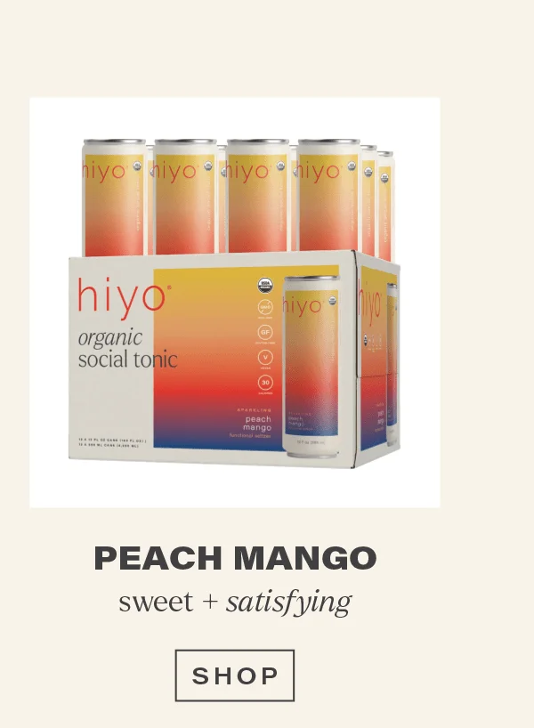PEACH MANGO (sweet + satisfying) [SHOP]