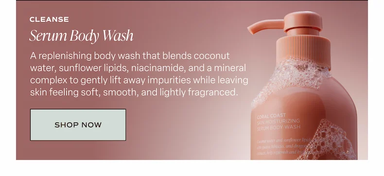 Coral Coast Serum Body Wash
