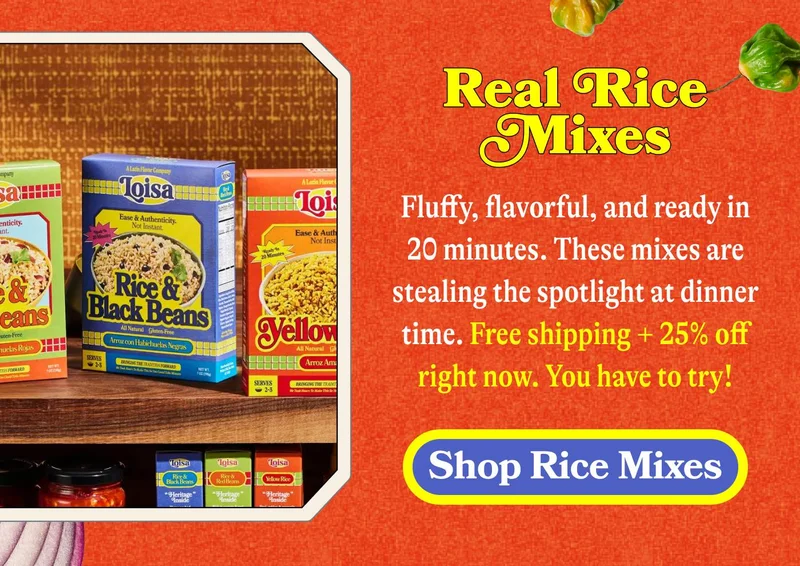 Rice Meal Mixes Fluffy, flavorful, and ready in 20 minutes. These mixes are stealing the spotlight at dinner time. Free shipping + 25% off right now. You have to try! SHOP RICE MEAL MIXES