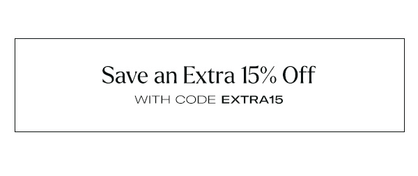 Save an Extra 15% Off with Code discount code