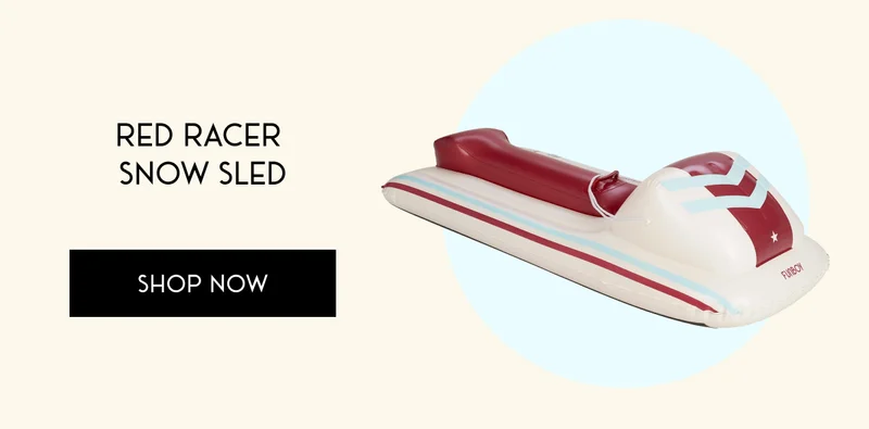 Red Racer Snow Sled