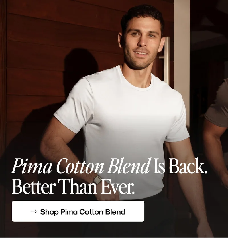 Shop Pima Cotton Blend Crew
