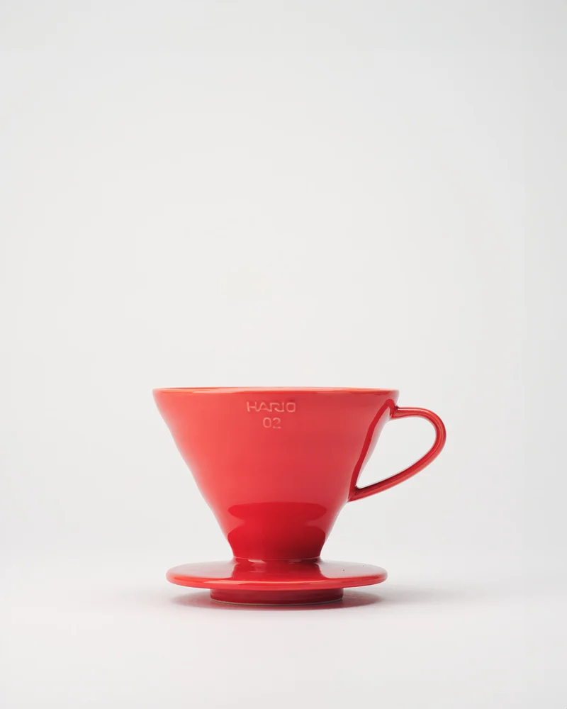 Image of Red Ceramic V60 02 Dripper