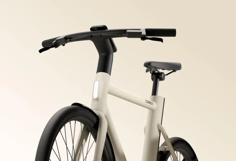 A photographic render. A Cowboy Cruiser model is shown from a low front left angle.