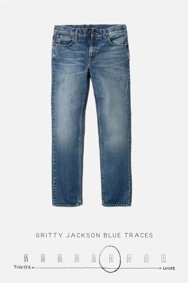 Gritty Jackson Blue Traces