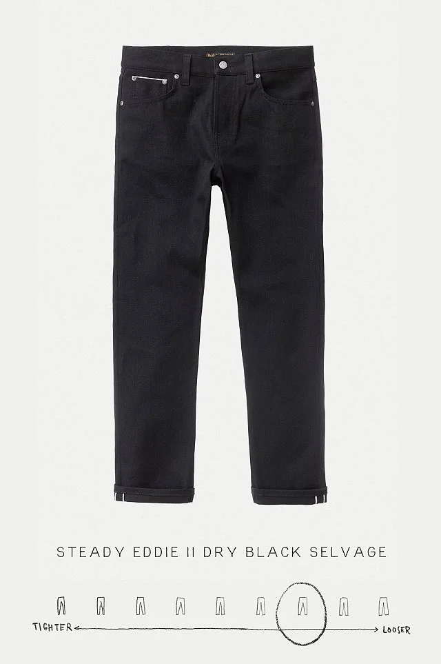 Steady Eddie II Dry Black Selvage