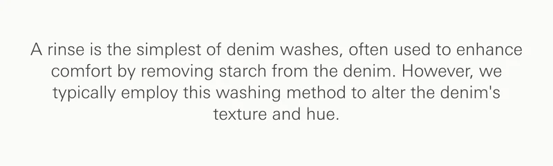 Rinse text