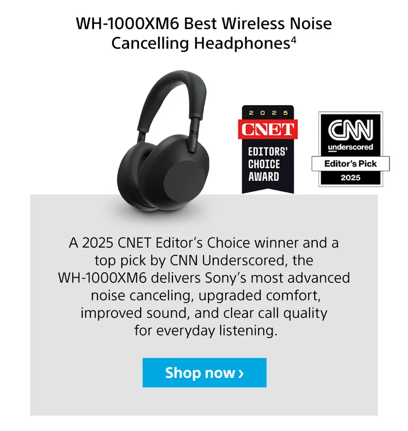 WH-1000XM6 | Shop now