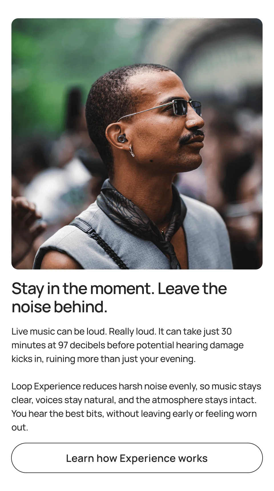 Learn how Experience works
