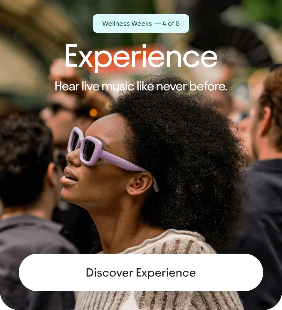 5 Weeks of Wellness - Week 4: Experience