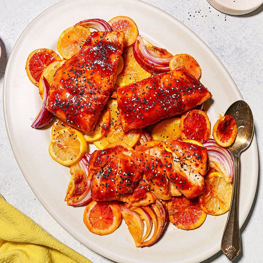 Hot Honey + Salmon = Love