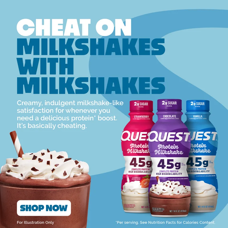 Quest NEW 45g Protein Milkshakes