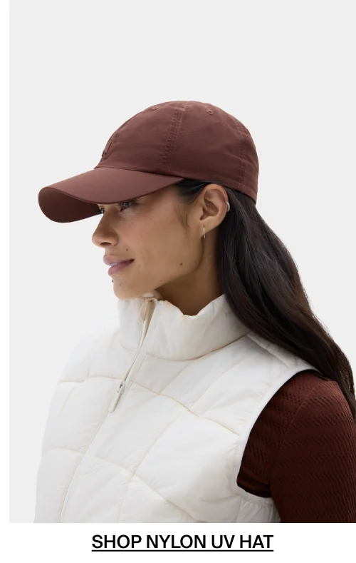 Shop Nylon UV Hat in Brunette