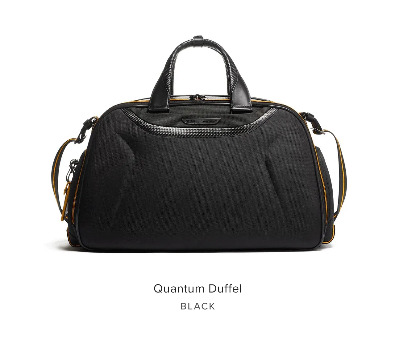 Just In Case Tote - TUMI Red Strip | Rally Sling - Black | Quantum Duffel - Black