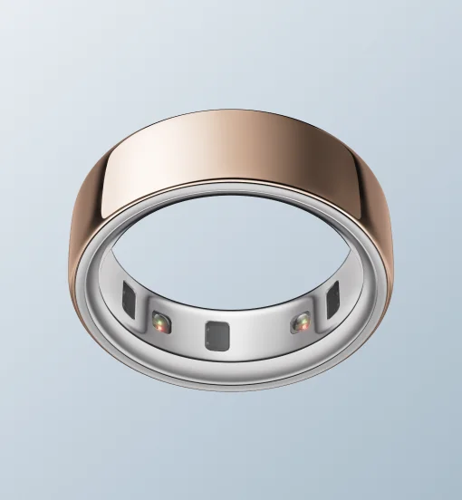 Oura Ring 4 Titanium Rose Gold