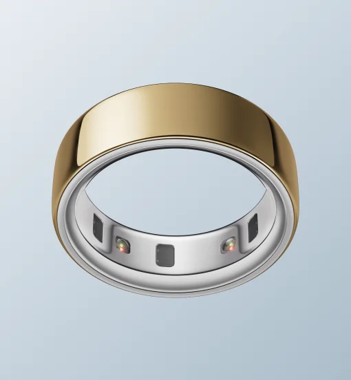 Oura Ring 4 Titanium Gold