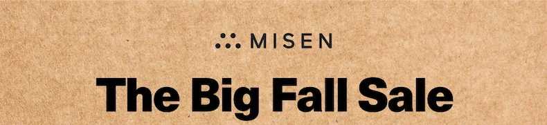 THE BIG FALL SALE