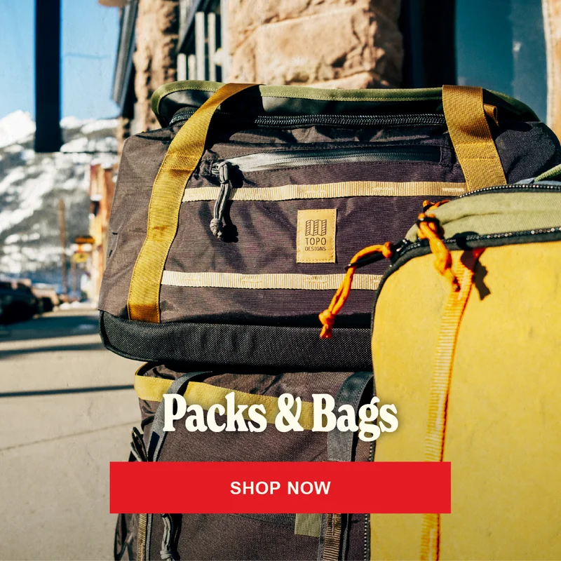 Shop New Packs and Bags