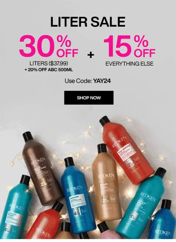 Liter Sale +15% off