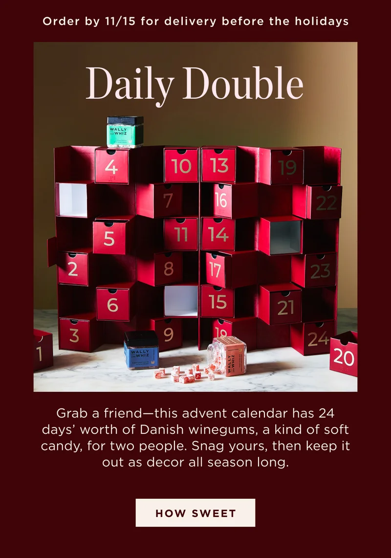 DAILY DOUBLE DAILY DOUBLE