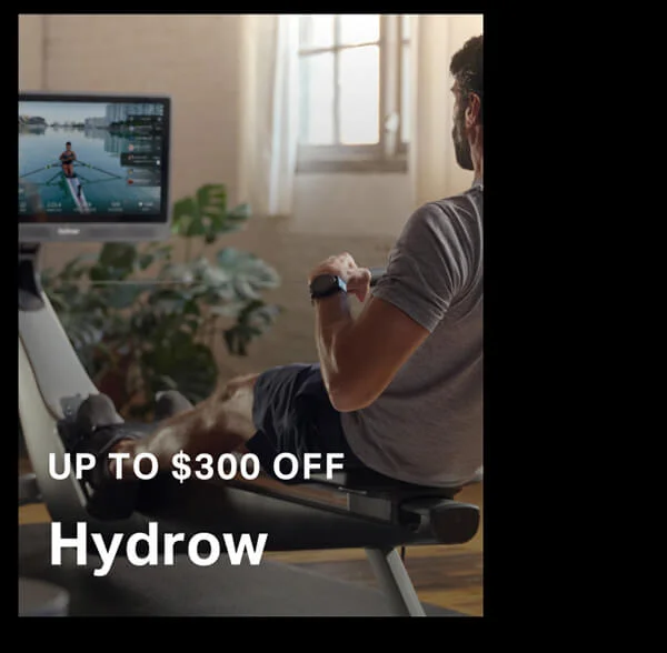 Up to $300 off Hydrow