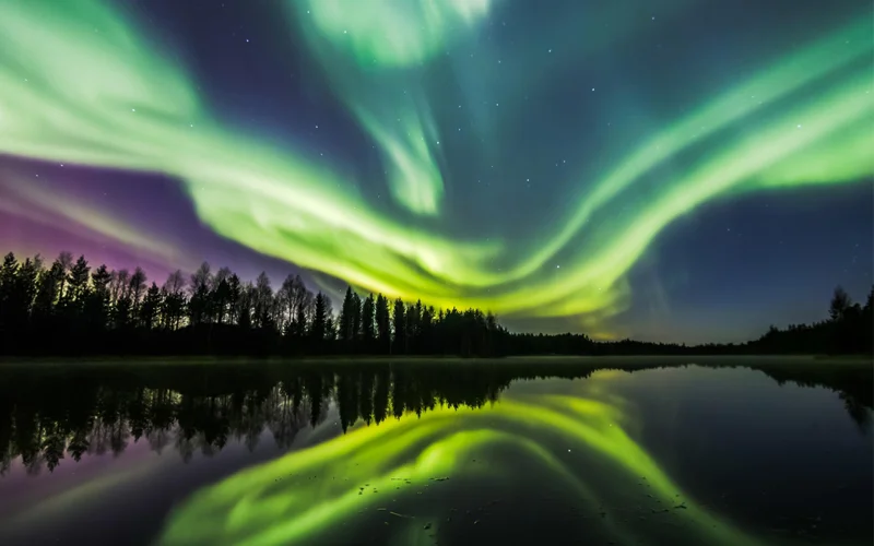 September, October, March, and early April are the best months to see the Northern Lights in Oulu, Finland.