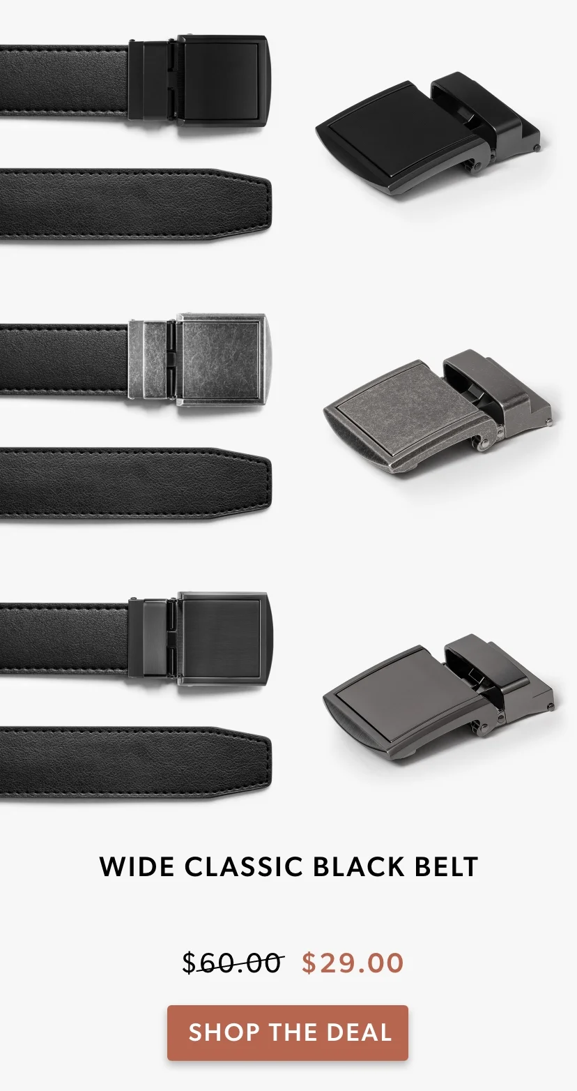 Shop Wide Black Belt Shop Wide Black Belt