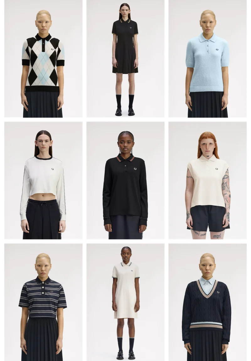 a selection of womenswear sale pieces