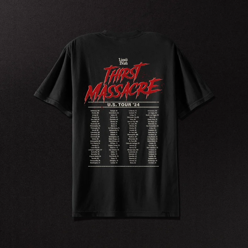 Image of Thirst Massacre Tour Tee