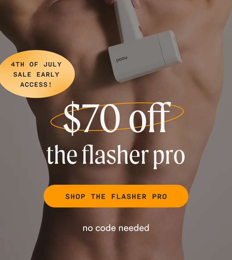 (4th OF JULY SALE EARLY ACCESS!) - $70 off the flasher pro - SHOP THE FLASHER PRO - no code needed
