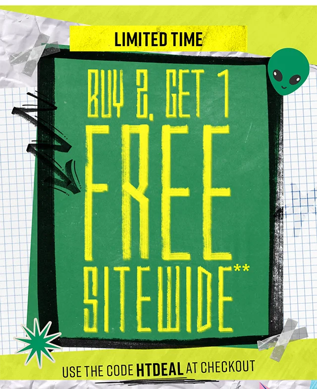 Limited Time Buy Two, Get One Free Sitewide. Shop now.