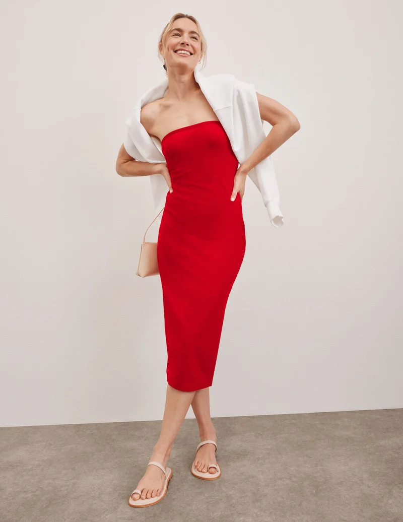 Image of Spacedye Strapless Dress