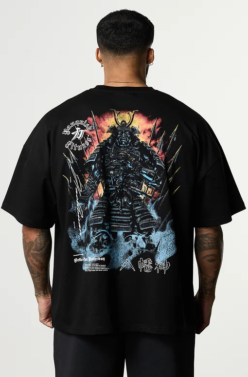 SHINTO GODS WAR OVERSIZED BOXY T SHIRT