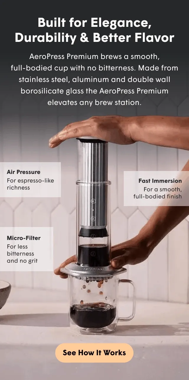 Built for elegance, durability & better flavor