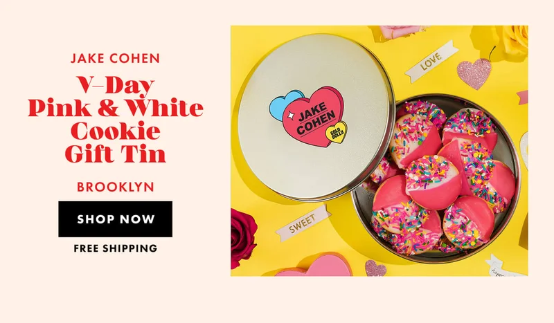 Pink & White VDay Cookies Pink & White VDay Cookies