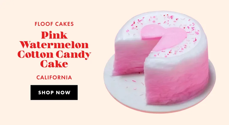 Pink Watermelon Cotton Candy Cake Pink Watermelon Cotton Candy Cake