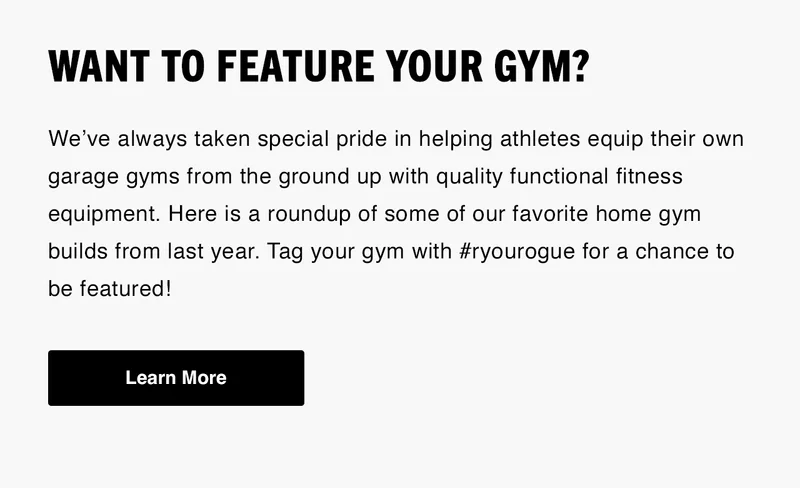 Want to feature your gym? - Learn More