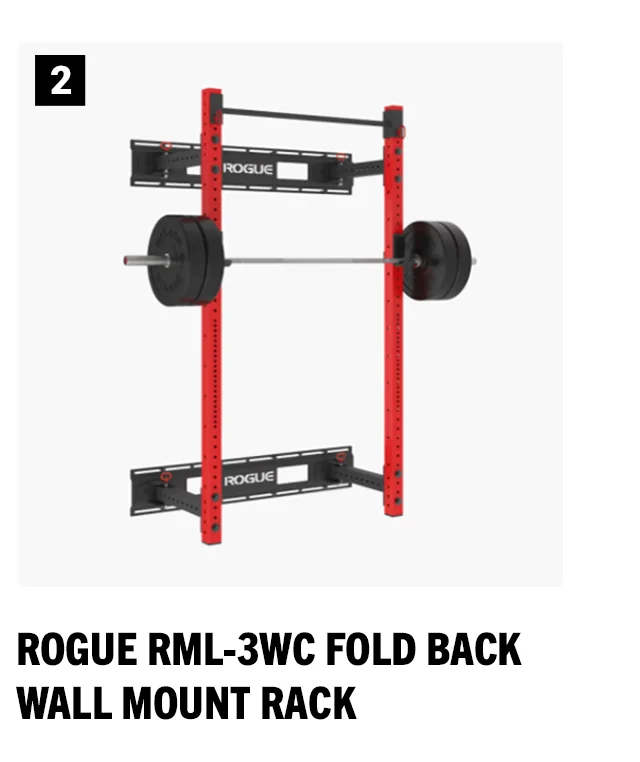 Rogue RML-3WC Fold Back Wall Mount Rack