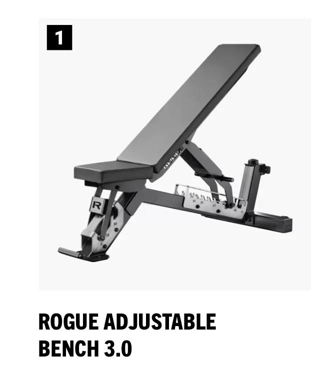 Rogue Adjustable Bench 3.0