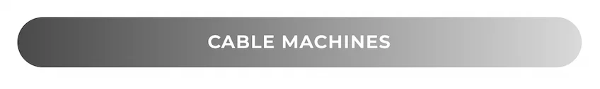 Cable Machines | Black Friday Deals