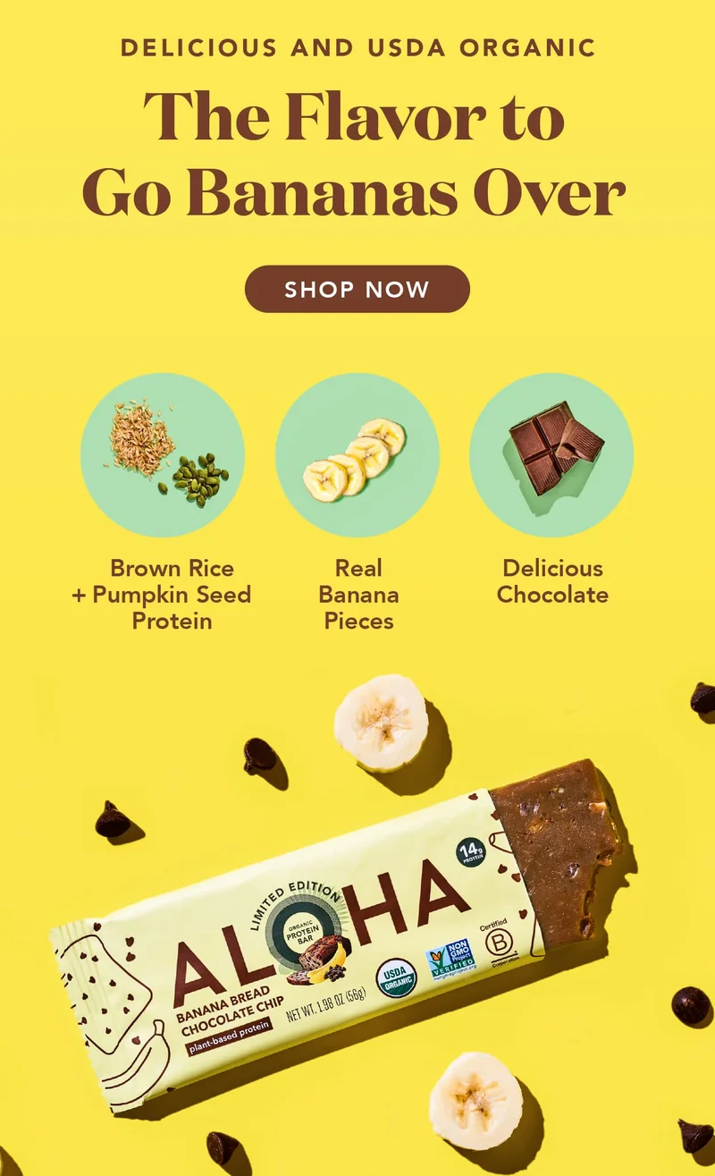 Delicious and USDA organic: The Flavor to Go Bananas Over!