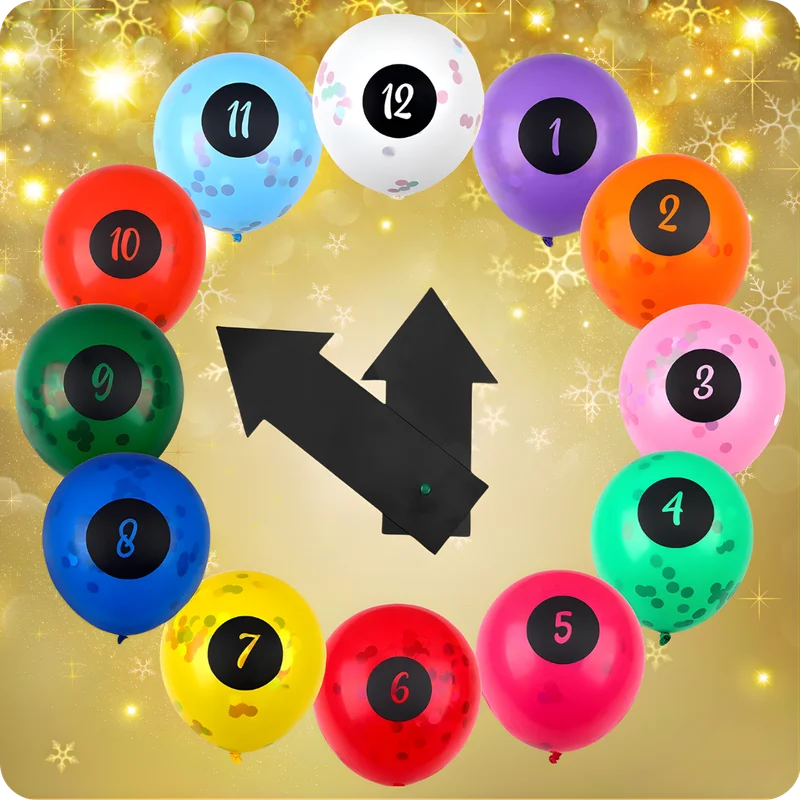 New Years Eve countdown clock kit