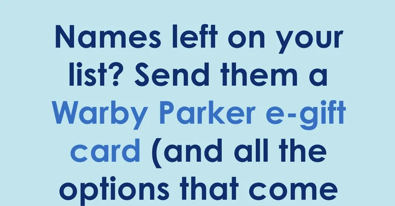e-gift card