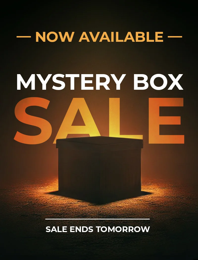Mystery Box Sale. Sale ends tomorrow