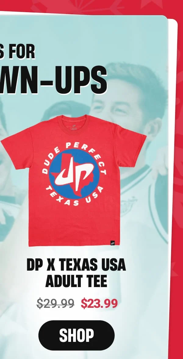 DP X Texas USA Adult Tee
