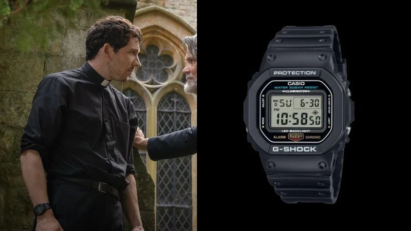 Image may contain: Josh O'Connor, Adult, Person, Arm, Body Part, Electronics, Wristwatch, Computer Hardware, and Hardware
