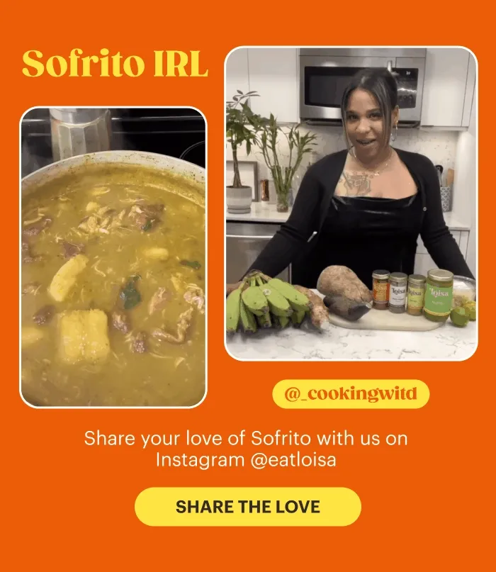 Sofrito IRL SHARE THE LOVE