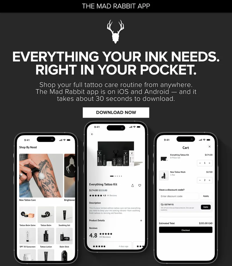 Everything your ink needs. Right in your pocket.