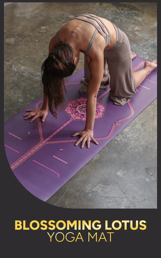 Blossoming Lotus Yoga Mat