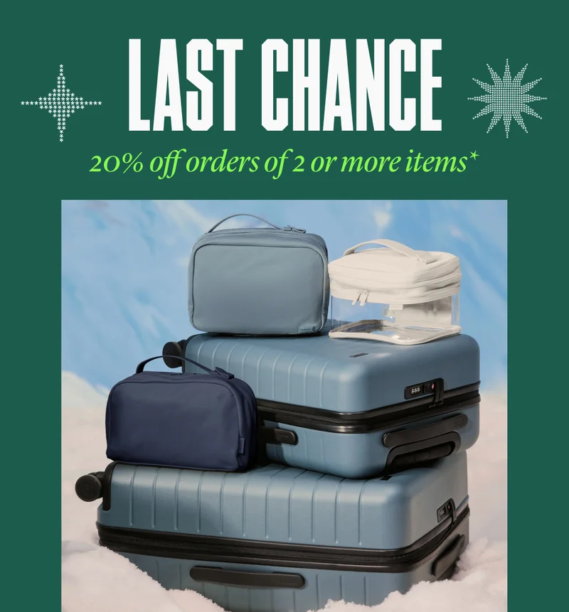 Last Chance | 20% off orders of 2 or more items*